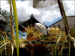 Penjor at Galungan